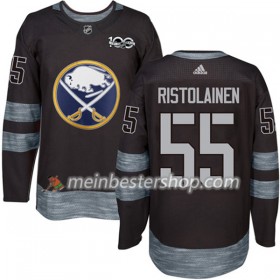 Buffalo Sabres Rasmus Ristolainen 55 1917-2017 100th Anniversary Adidas Schwarz Trikot Authentic - Herren